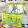 Anime Scyther Celestial Storm Custom Pokemon Blanket