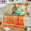 Anime Litten Unbroken Bonds Custom Pokemon Blanket