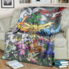 Anime Legendary Custom Pokemon Blanket