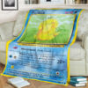 Anime Psyduck Custom Pokemon Blanket