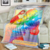 Anime Raihan Evolving Skies Colorful Custom Pokemon Blanket