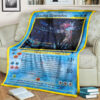 Anime Shining Gyarados Neo Revelation Custom Pokemon Blanket