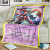 Deoxys Cosplay Custom Pokemon Blanket