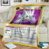 Anime Shining Gengar Custom Pokemon Blanket