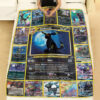 Anime Umbreon Cards Custom Pokemon Blanket