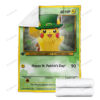 Anime Saint Patrick Pikachu Custom Pokemon Blanket