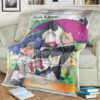 Anime Jessie & James Trainer Custom Pokemon Blanket