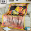 Anime Cyndaquil 1st Edition Leer Custom Pokemon Blanket