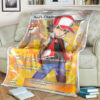 Anime Red's Challenge Trainer Custom Pokemon Blanket