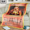 Anime Magmar Evolutions Custom Pokemon Blanket