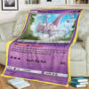 Anime Mewtwo Psychic Custom Pokemon Blanket