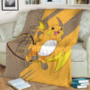 Anime Raichu Custom Pokemon Blanket