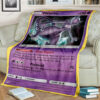 Anime Mewtwo Unbroken Bonds Custom Pokemon Blanket