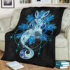 Anime Starry Sky of Ice Custom Pokemon Blanket