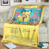 Anime Pikachu Cute Card Custom Pokemon Blanket