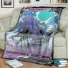 Anime Shadow Rider Calyrex V Custom Pokemon Blanket