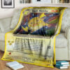 Anime Dark Raichu Legendary Collection Custom Pokemon Blanket