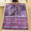 Anime Detective Pikachu Rare Holo Mewtwo Custom Pokemon Blanket