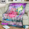 Anime Love Mew & Celebi GX! Custom Pokemon Blanket