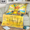 Anime Mega Toky Pikachu Custom Pokemon Blanket