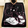 Anime Mew Pokemon Blanket