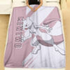 Anime Mewtwo Custom Pokemon Blanket