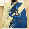 Anime Lucario Custom Pokemon Blanket