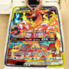 Anime Charizard Family Mega Shadow VMAX Custom Pokemon Blanket