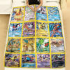 Anime EX Cards Version 3 Custom Pokemon Blanket