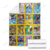 Anime EX Cards Version 3 Custom Pokemon Blanket