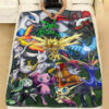 Anime Legendary Custom Pokemon Blanket