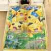 Anime Pikachu Generations Custom Pokemon Blanket