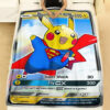 Anime Superman's Pikachu Custom Pokemon Blanket