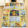 Anime Dragonite Cards Version 2 Custom Pokemon Blanket