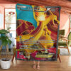 Anime Charizard EX Flashfire Custom Pokemon Blanket