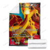 Anime Charizard EX Flashfire Custom Pokemon Blanket