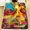 Anime Charizard EX Flashfire Custom Pokemon Blanket