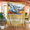 Anime Riolu Platinum Custom Pokemon Blanket