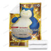 Anime Snorlax Chilling Reign Custom Pokemon Blanket