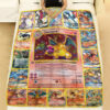 Anime Charizard Cards Custom Pokemon Blanket