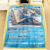 Anime Samurott Vivid Voltage Custom Pokemon Blanket