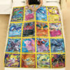 Anime EX 2 Cards Version 3 Custom Pokemon Blanket