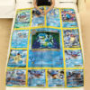 Anime Blastoise Cards Version 2 Custom Pokemon Blanket