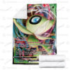 Anime Celebi VMAX Chilling Reign Custom Pokemon Blanket