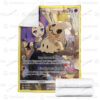 Anime Mimikyu Cosmic Eclipse Custom Pokemon Blanket