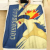 Anime Typhlosion Custom Pokemon Blanket