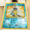 Anime Ash's Squirtle Custom Pokemon Blanket