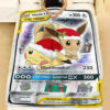 Anime Christmas Eevee & Pikachu Tag Team GX Custom Pokemon Blanket