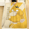 Anime Psyduck Custom Pokemon Blanket