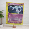 Anime Mewtwo Expedition Custom Pokemon Blanket